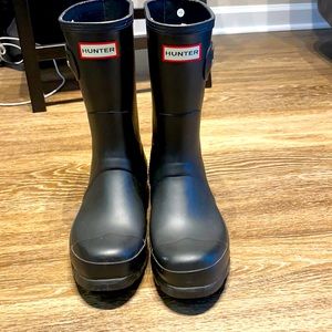 Hunter Rain Boots, size 8